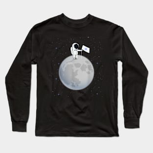 Official Logo To The Moon Cardano Long Sleeve T-Shirt